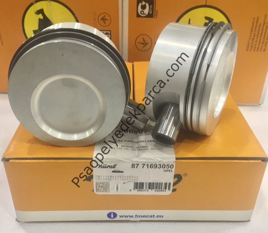 Opel Vectra A 2.0 8 Valf Motor Piston Segman 86 MM STD Ölçü Nural Goetze 8771693STD