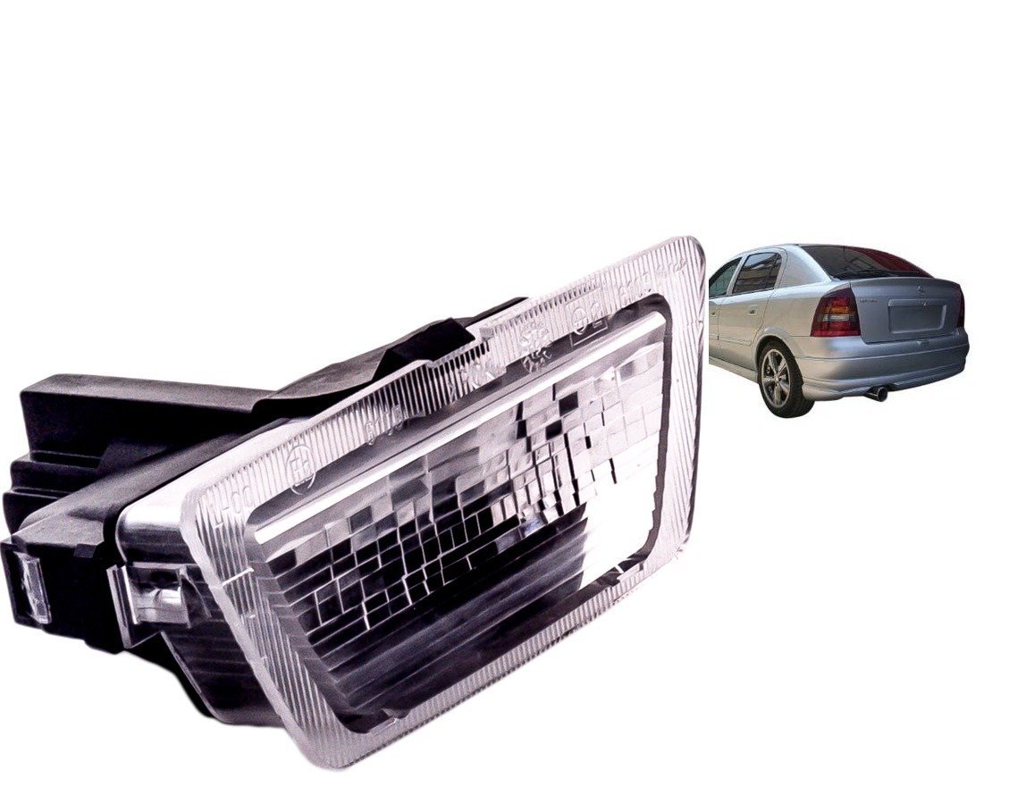 Opel Astra G Arka Tampon Üzeri Plaka Lambası Komple