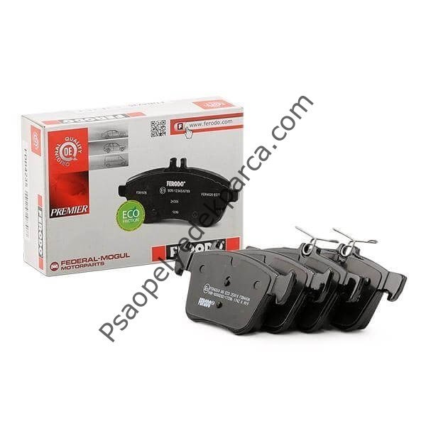 FERODO FDB4434 / Volkswagen Golf 7 2013-2017 Model Arası Arka Fren Balata Takımı Feredo Marka