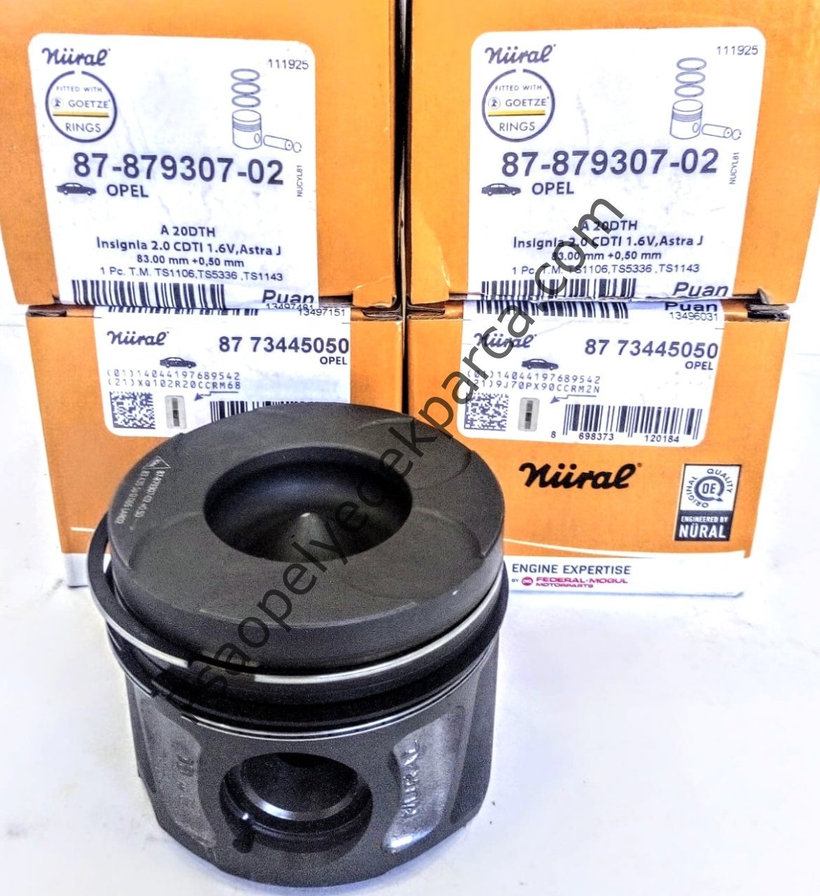 Opel İnsignia A Piston Segman 0.50 Nural Marka