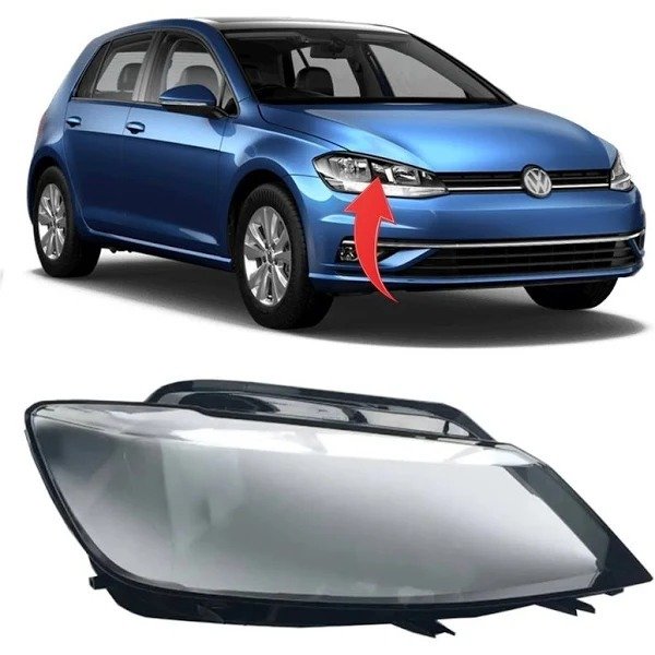Volkswagen Golf 7,5 Sag Far Camı Yolcu Tarafı Far Camı 2017-2020