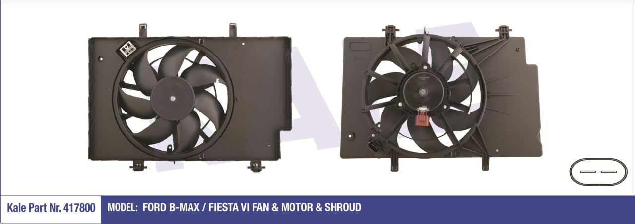 Opel Tigra Fan Motoru Davlumbazlı 417800