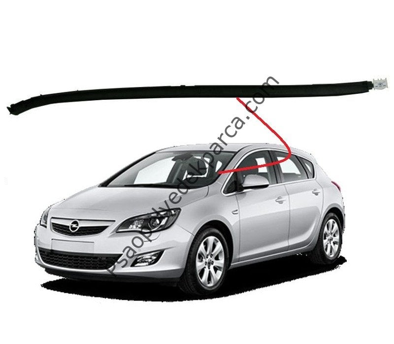 Opel Astra J Ön Cam Çıtası Yan ( Bakaliti ) Sol HB-NB Araçlar 13319583
