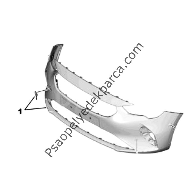 Opel Corsa F  Ön Tampon Sensörsüz