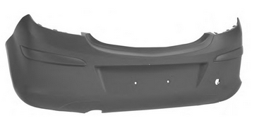 Opel Corsa D Arka Tampon Yansanayi