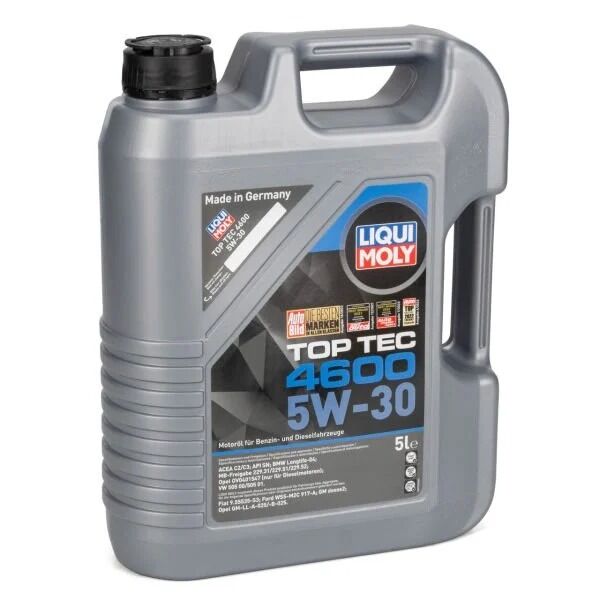 LIQUI MOLY Top Tec 4600 5W-30 Dexos2 5 Litre Motor Yağı LQM-2316