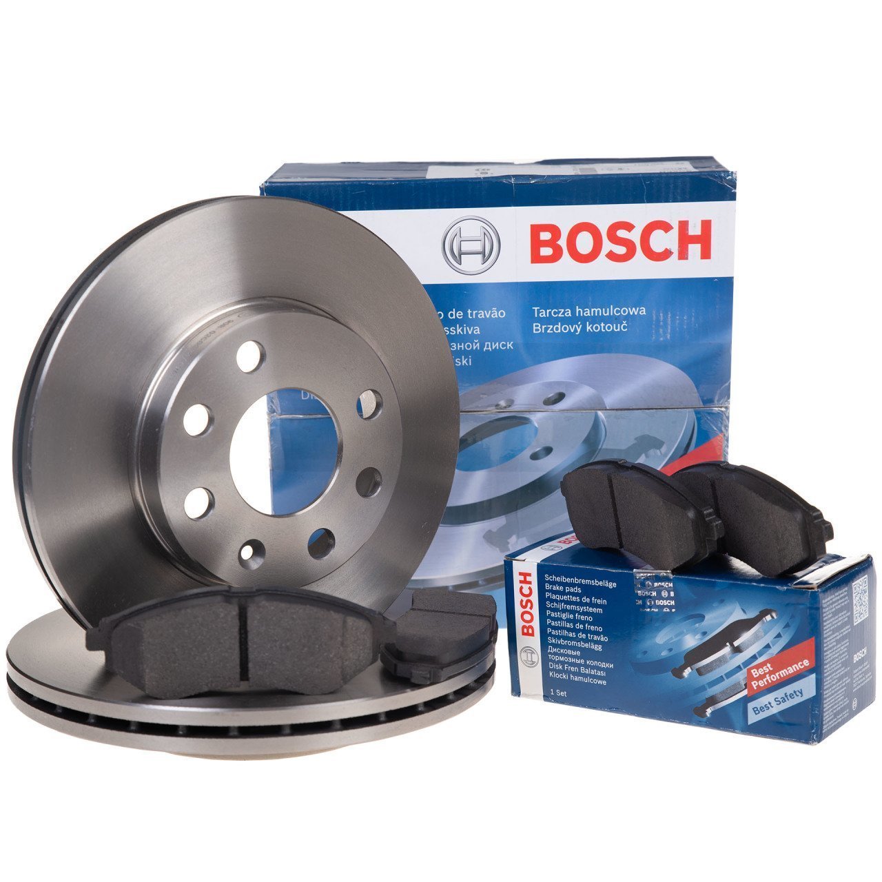 Citroen C-Elyse 2012-2020 Ön Fren Disk Ve Balata Takımı Bosch Marka