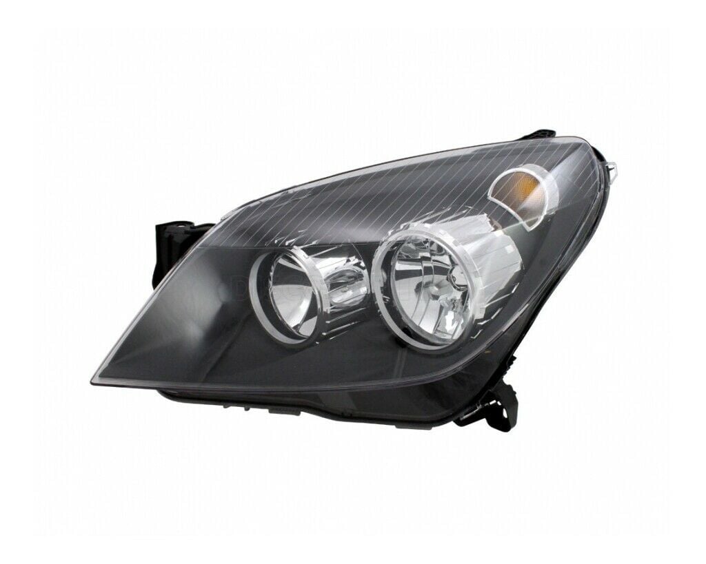Opel Astra H Sol Far Komple Siyah (Sol Taraf Füme) Depo 442-1140L-LD-EM
