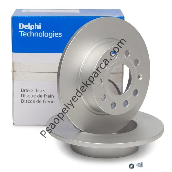 Volkswagen Golf 6 2009-2011 Model Arası Arka Fren Disk Takımı Delphi Marka