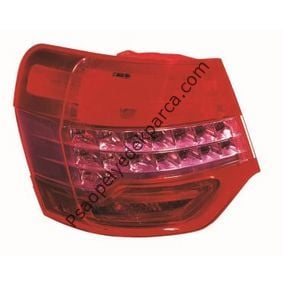Citroen C5 III X7 Stop Lambası Sedan Araçlar Sağ Dış Çamurluktaki DPO 552-1932R-UE