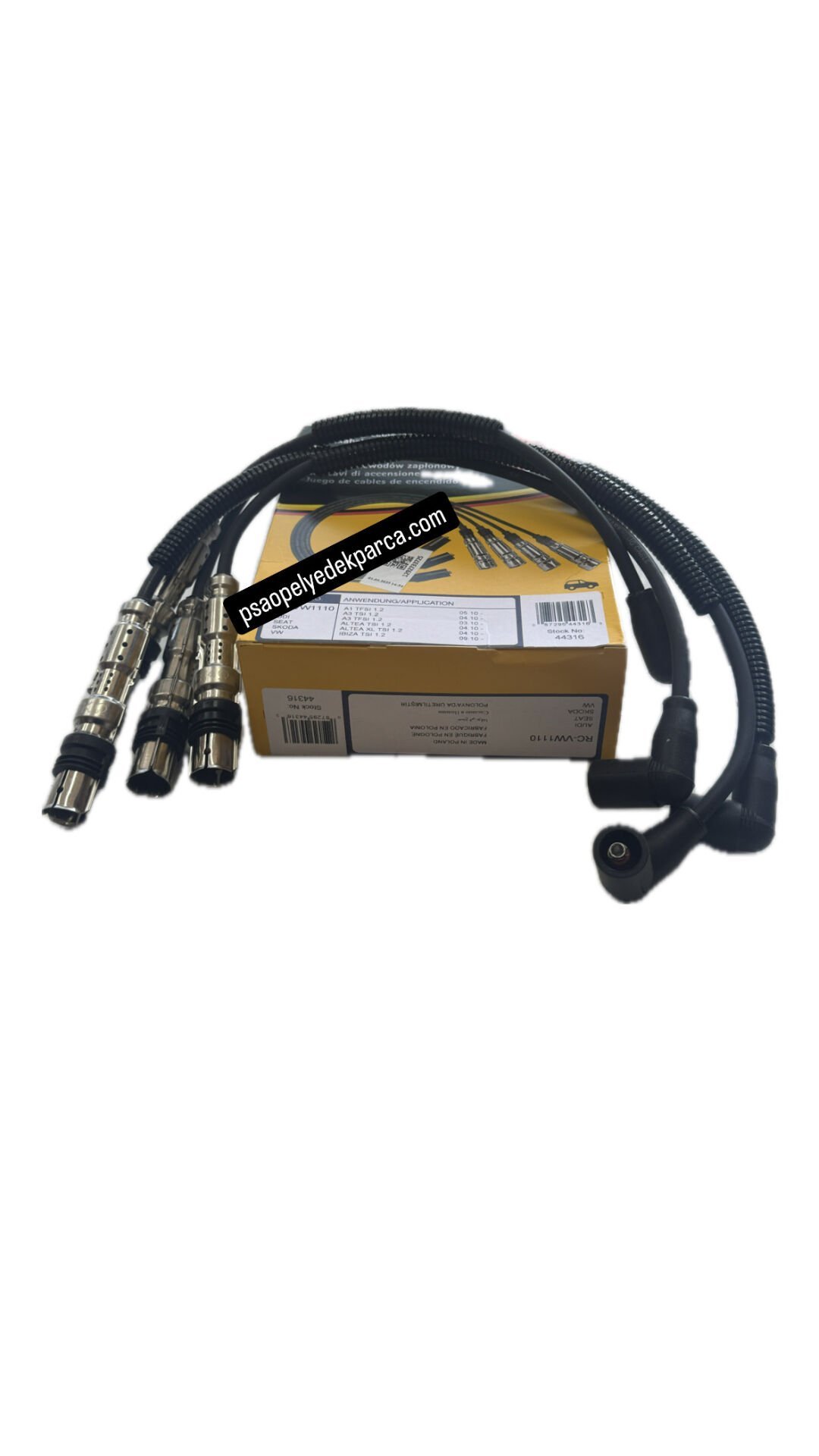 NGK 44316 / Volkswagen Jetta 2011-2014 Model Arası 1.2 TSI CBZB Motor Buji Kablo Takım Seti 9A30B200