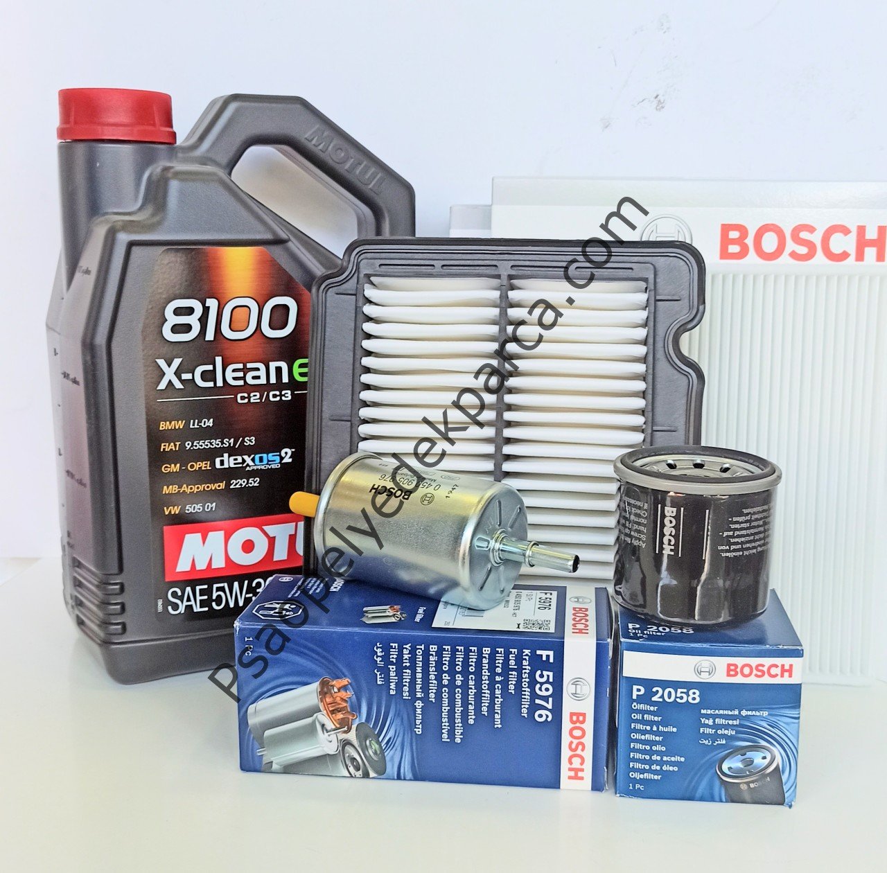 Chevrolet Kalos Bakım Seti 1,4 8 Valf. 1,4 16 Valf Motul yagli