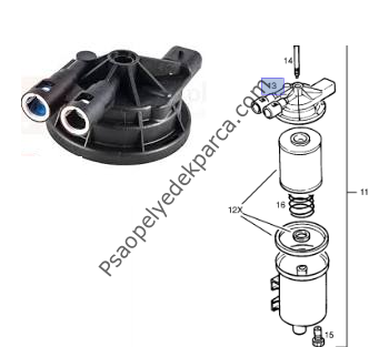Opel Astra G Mazot Filitre Üst Kapağı 1.7 CDTI / 2.0 DI DTI / 2.2 DTI Orjinal 90542870