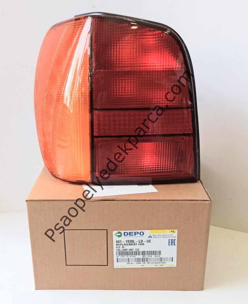 Volkswagen Polo Hb Sol Arka Stop Lambası Sarı Kırmızı Renk
