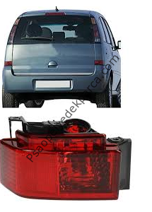 Opel Meriva A  Arka Sis Lambası Sol 2003-2010 Modeller DPO 442-4003L-LD-UE