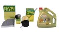 Volskwagen Jetta 1.2 TSI 105 BG Filtre Seti (Yakıt Hariç) Castrol 5W-30 LL 4 Litre Yağlı