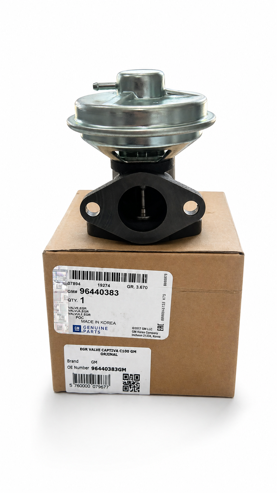 Chevrolet Captiva Egr Valfi Orjinal  Z20S Motor 2007-2011 Arası Orjinal