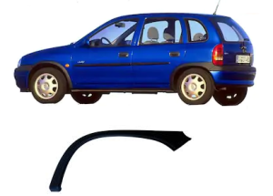 Opel Corsa B Arka Çamurluk Ağız Bakaliti Sol Taraf Yan sanayi