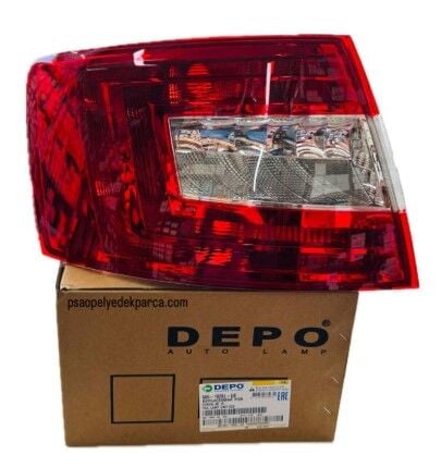 Skoda Octavia 2013- Model Arası Uyumlu Sol Stop Ledsiz
