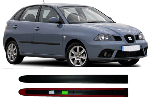 Seat Ibıza Kapı Arka Sol Siyah  02-08 Arası 6L4853535D9B9