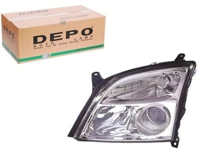 Opel Vectra C Far Sol Mercekli  2002-2005 Xenonsuz DPO 442-1129L-LDEM1