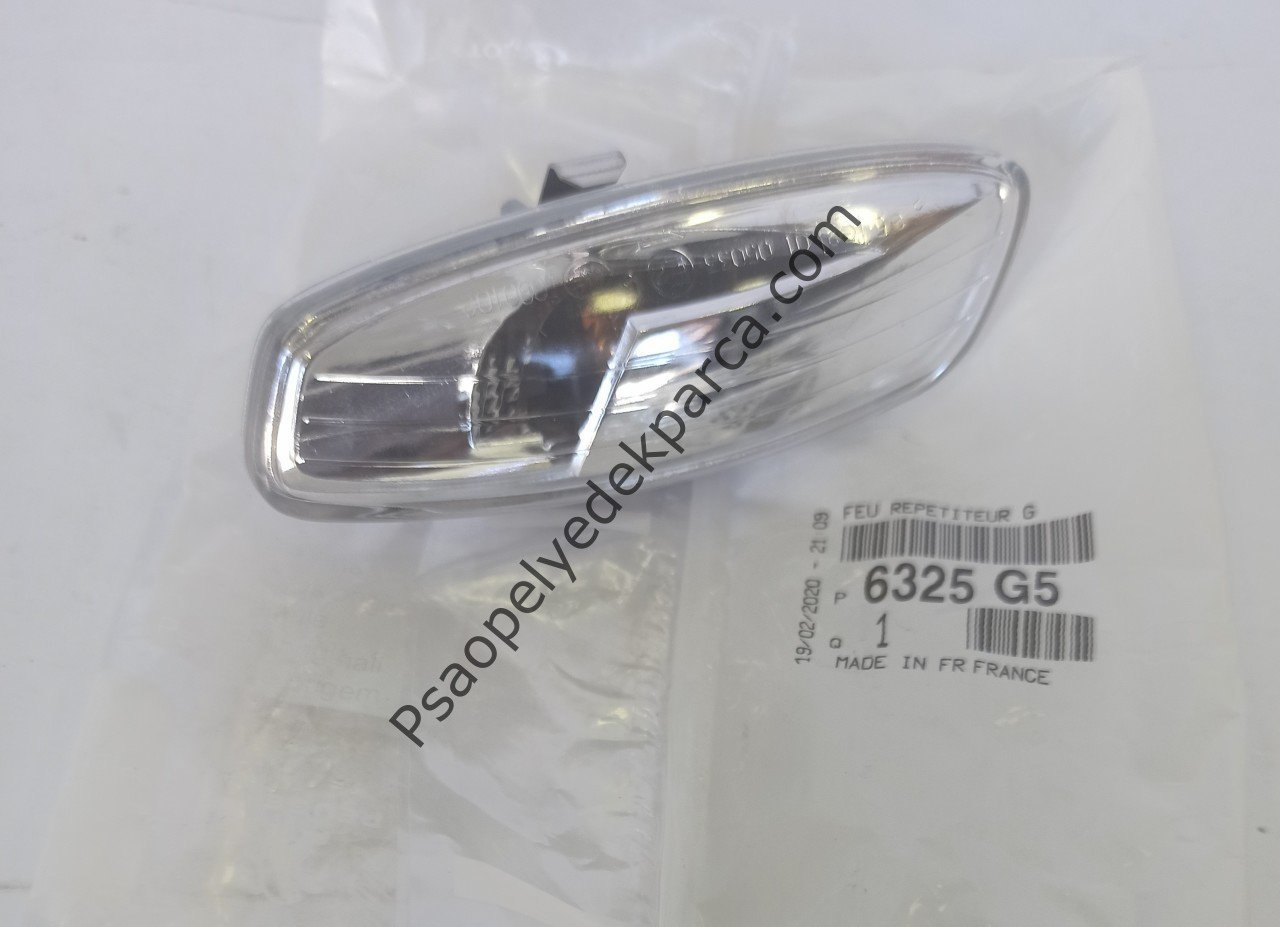Peugeot 308 Sol Ayna Sinyali 6325.G5