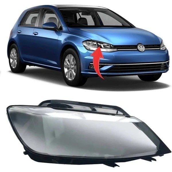 Volkswagen Golf 7,5 Sag Far Camı Yolcu Tarafı  Far Camı  2017-2020