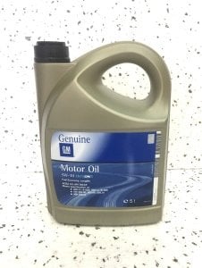 Yeni Orijinal Opel Motor Yağı GM 5W30 Dexos 2 5L Uzun Ömürlü.