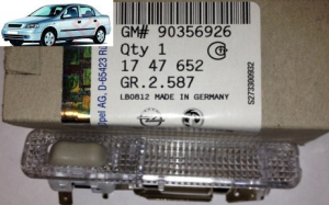 Opel Astra G Tavan Okuma Lambası Arka GM