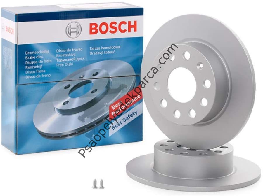 skoda yeti 2013 Model Arası Arka Fren Disk Takımı Bosch Marka 0986479099