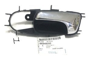 Chevrolet Lacetti Sol  Ön ve Arka İçten Açma Kapı Kolu Krom tip Oval