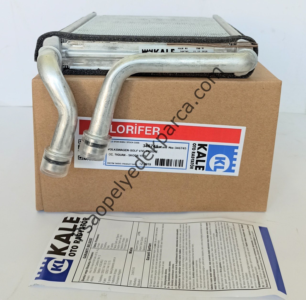 Volkswagen Golf 5 Plus  Kalorifer Peteği (Kalorifer Radyatörü)