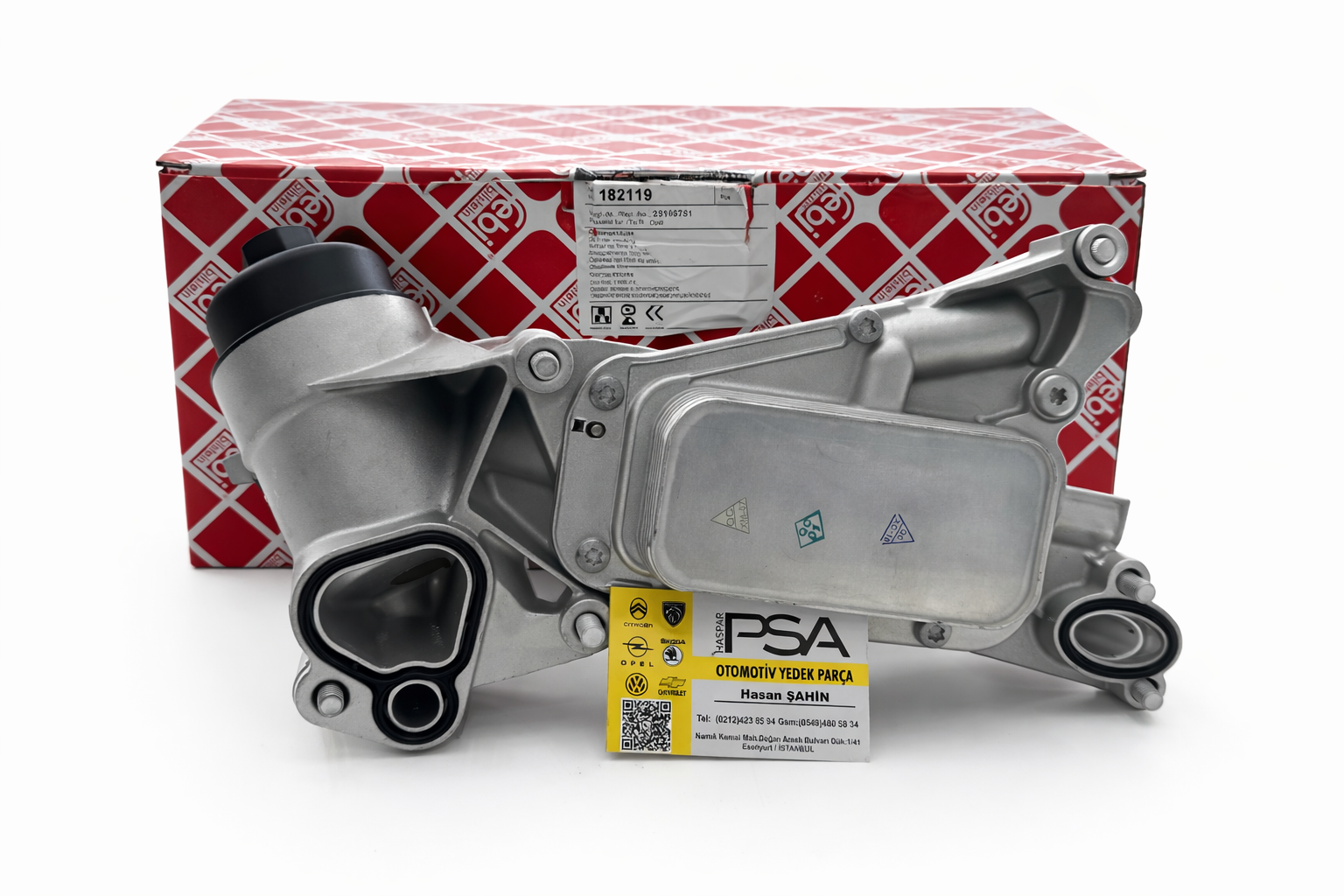 Opel Astra H 1.6 Benzinli 115 BG (XER) Motor Komple Yağ Soğutucusu