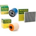 Opel Astra K 1.0 / 1.4 Benzinli Periyodik Bakım Filtre Seti Mann Marka