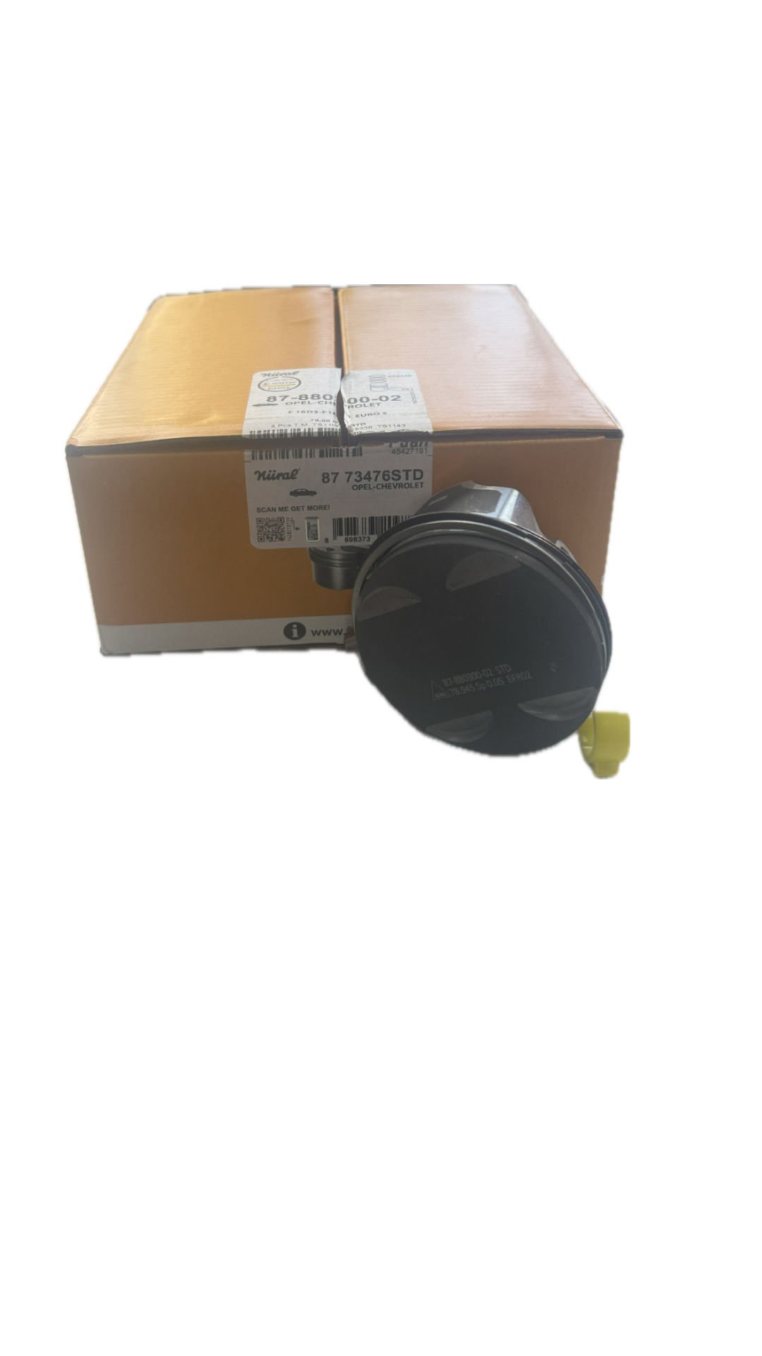 Goetze Nüral, Chevrolet Cruze 1.6 109 Hp Piston Segman Std Ölçü Goetze Nüral Marka 8773476STD