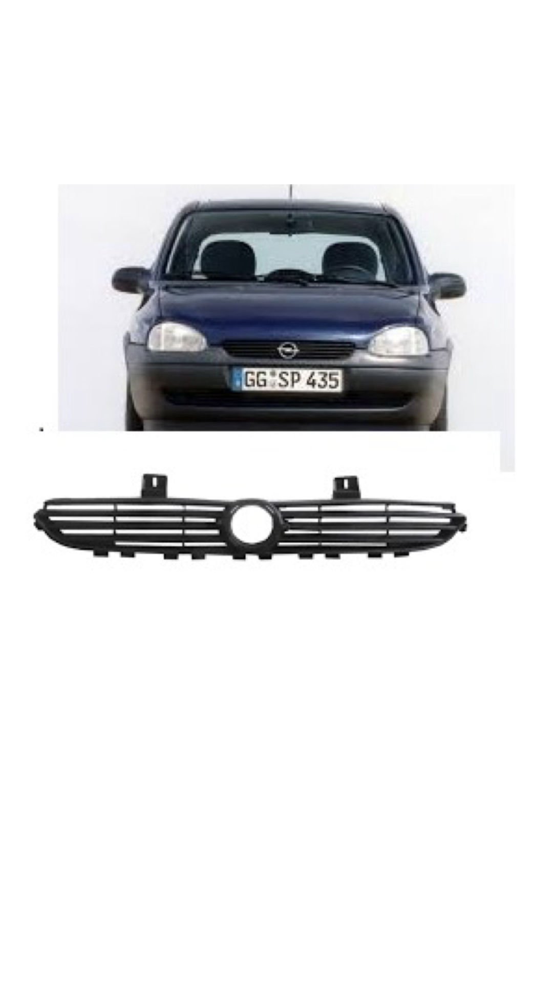 Opel Corsa B Ön Panjur 97 Model Sonrası  6320134