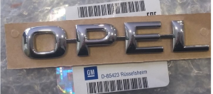 Opel Astra G Opel Bagaj Yazısı GM