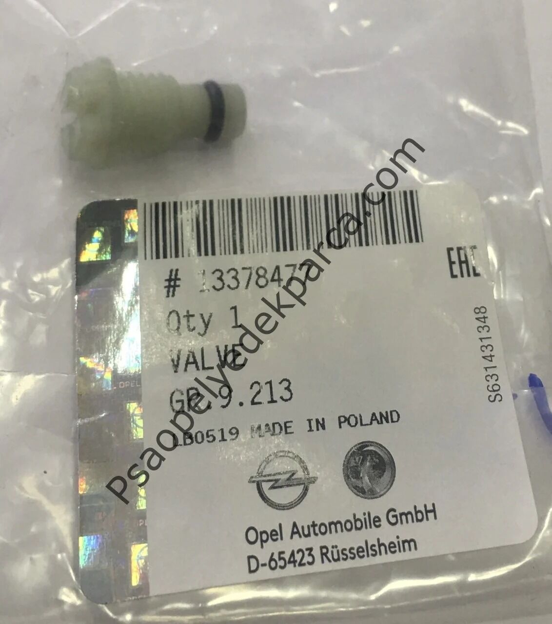 Opel Astra J Radyatör Hava Alma Vidası 13378477