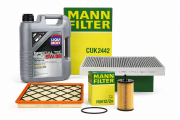 Opel Astra J 1.4 Turbo Filtre Seti  Mann  / LIQUI MOLY Special Tec DX1 GEN3 5W-30 Motor Yağı 4 Litre