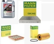 Opel Astra J 1.4 Turbo Filtre Seti  Mann  / LIQUI MOLY Special Tec DX1 GEN3 5W-30 Motor Yağı 4 Litre