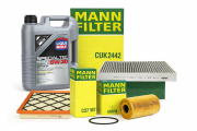 Opel Astra J 1.4 Turbo Filtre Seti  Mann  / LIQUI MOLY Special Tec DX1 GEN3 5W-30 Motor Yağı 4 Litre