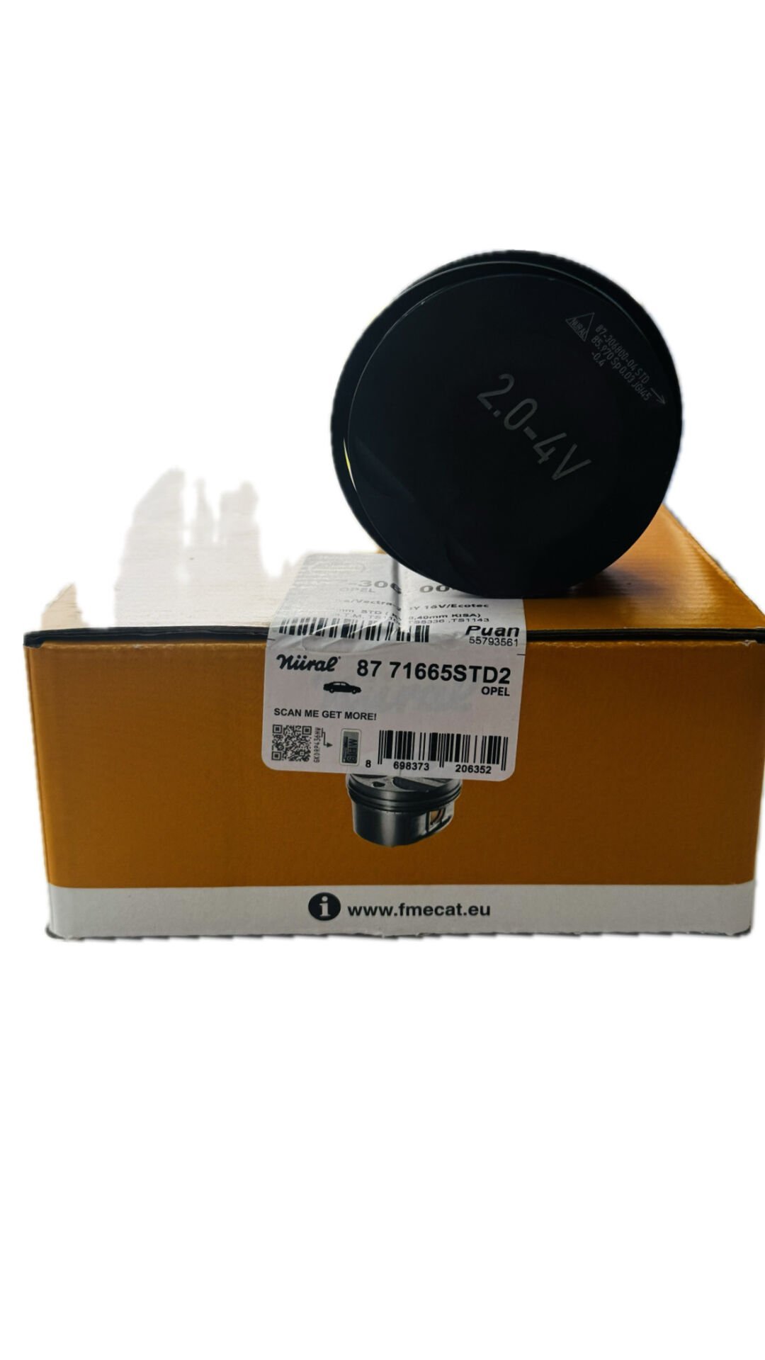 Opel Vectra B 2.0 16V Motor Piston Segmanı (86 mm – 0.40 mm / STD