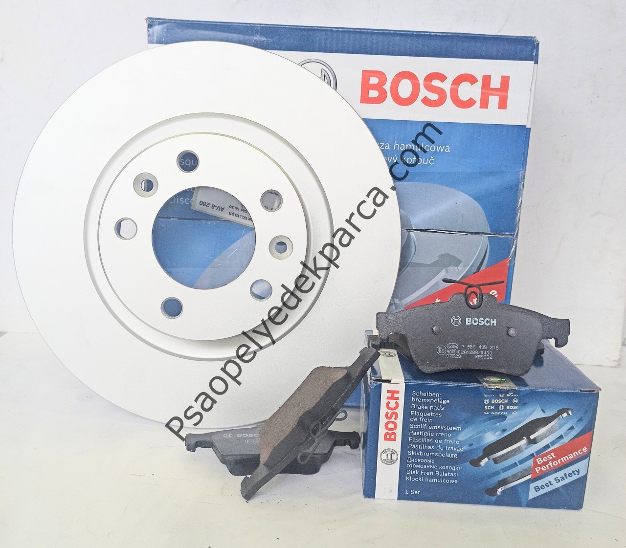 Peugeot 508 Arka Fren Disk ve Balata Takımı Bosch Marka