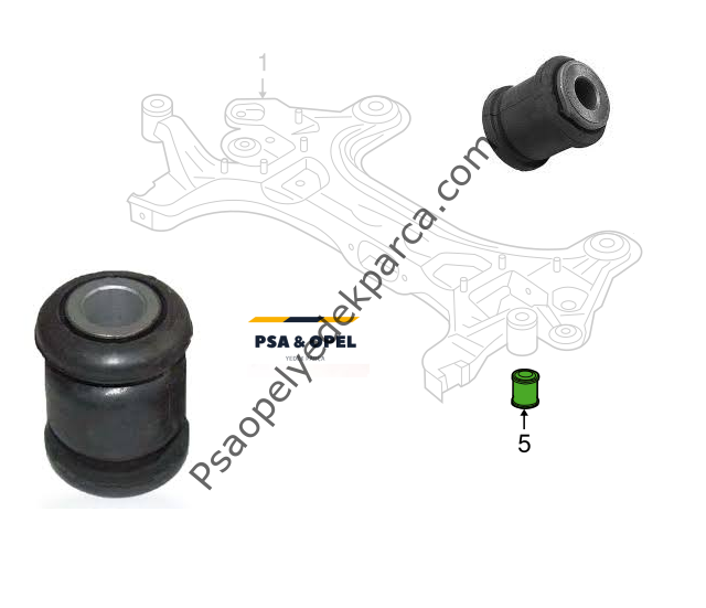 Chevrolet Kalos Motor Alt Ön Beşik Burcu 96535069