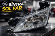 Opel Sintra Sol Far Komple (Sürücü Tarafı) Muadil