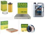 Opel Astra J 1.6 CDTI Dizel Bakım Seti Mann + Liqui Moly Motor Yağı 5 LT