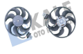 KALE 356805/Astra H 04-10 1.3 Dizel  Klima Fan Motoru