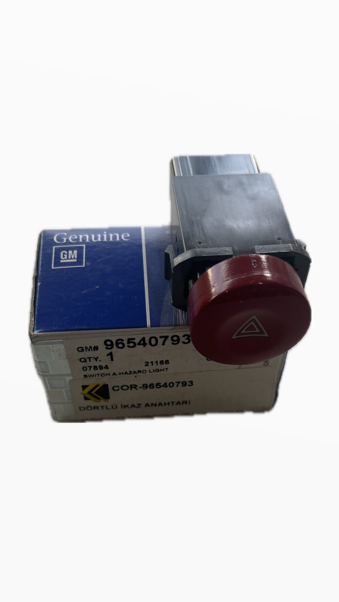 Chevrolet Kalos Dörtlü Flaşör Düğmesi 96540793