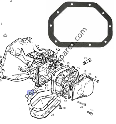 Opel  Corsa C Şanzıman Alt Karter Contası F17 Şanuman