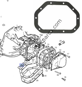Opel  Corsa C Şanzıman Alt Karter Contası F17 Şanuman